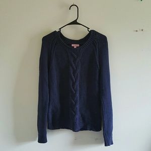 Lilly Pulitzer womens navy blue sweater size small